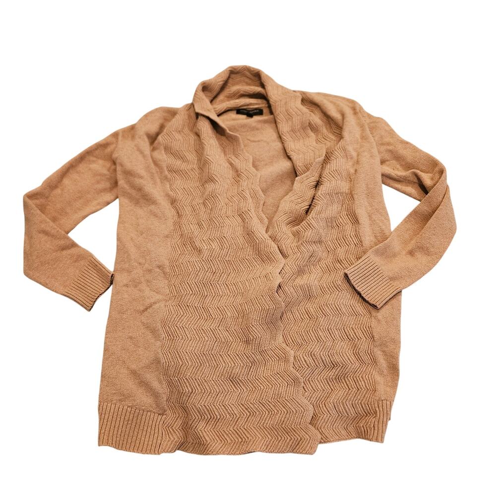 Banana Republic Tan Open Front Cardigan Sweater Small